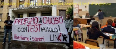 Scuola: studenti e consumatori contro il test d'ingresso 