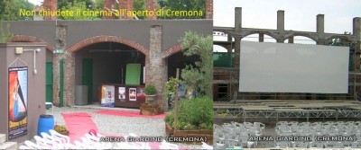 Non chiudete il cinema all’aperto di Cremona