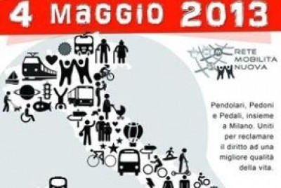 L'Italia cambia strada.Manifestazione a Milano