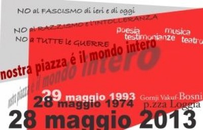 Brescia.LA NOSTRA PIAZZA E' IL MONDO INTERO