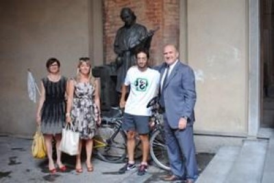 Dalla Turchia a Cremona in bici per servizio volontariato