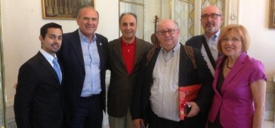 FILITALIA: IL FONDATORE NESTICO HA INCONTRATO A CREMONA SINDACO  ED ESPONENTI LIUTERIA