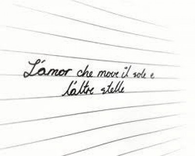 Amor che move il Sole e l’altre stelle.    RAR   