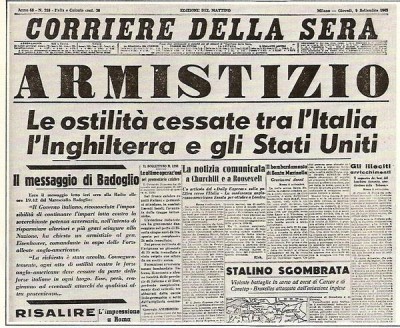 8 SETTEMBRE 1943: UNA SCELTA DI VITA. Iniziativa a Milano