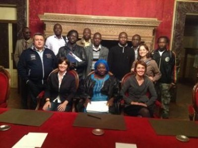Incontro in Comune Cremona con una delegazione del Senegal
