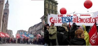 Contro la finanziaria. Venerdì 15 novembre: sciopero territoriale di Cgil-Cisl-Uil