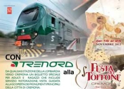 Viaggia con Trenord alla Festa del Torrone di Cremona
