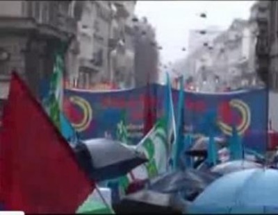 Milano.SCIOPERO GENERALE contro la Legge di Stabilità (video)