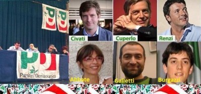 Primarie PD.Per chi voto? Abbate :io per Civati. Galletti io per Cuperlo. Burgazzi io per Renzi ? (video)