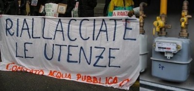 Distacco utenze. Dura presa di posizione del Comitato Acqua Pubblica.