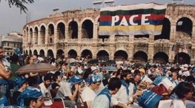 25 aprile 2014, all’Arena di Verona, una giornata di resistenza e liberazione.