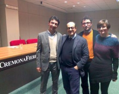 Gianluca Galimberti incontra  l'On.Paolo De Castro a Cremona
