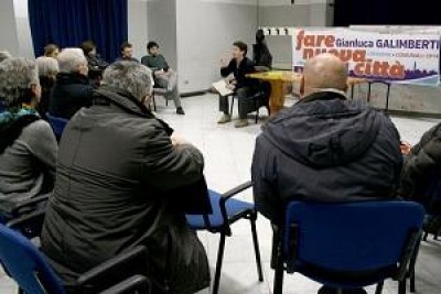 Gianluca Galimberti di 'Fare nuova la città' al quartiere S. Ambrogio.