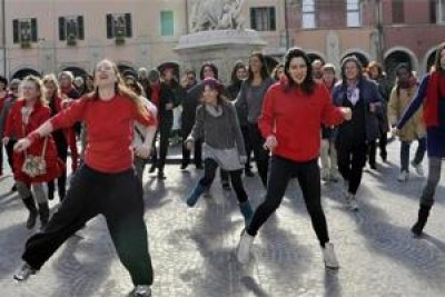 Flash mob contro la violenza sulle donne