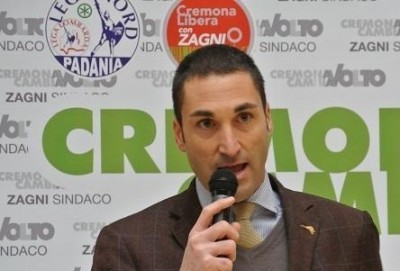 Un cittadino rumeno con Zagni