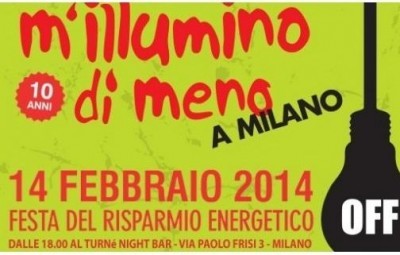 La festa del risparmio energetico