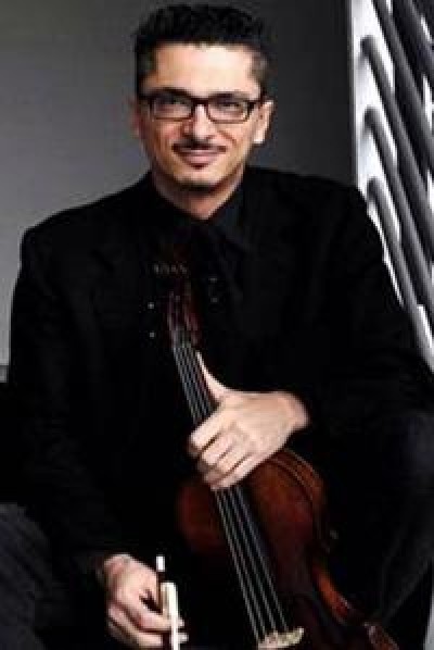 Aref in musica con il violinista Piercarlo Sacco