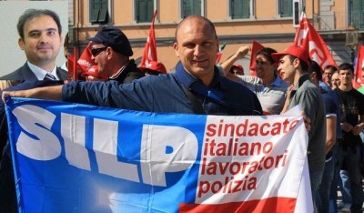 I lavoratori della polizia protestano | Silp per la Cgil