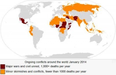 2014: dieci conflitti nel mondo. La soluzione è la conciliazione