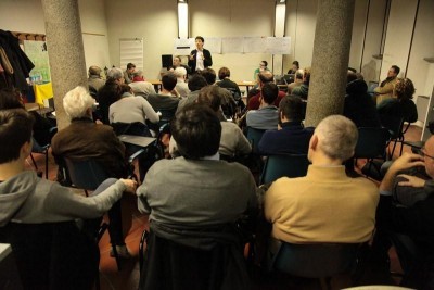 Galimberti incontra i volontari