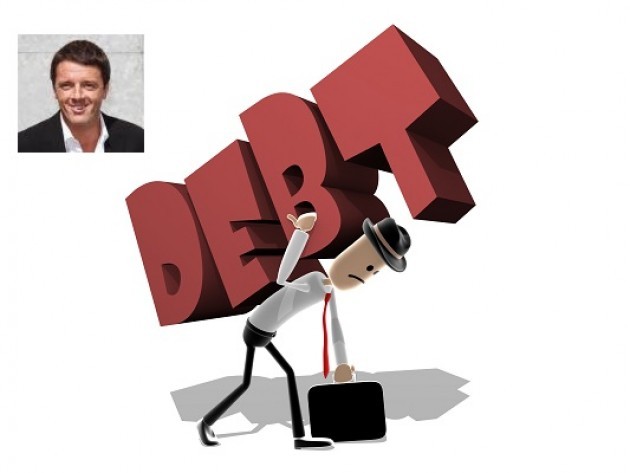 Debito pubblico e le contraddizioni di Renzi