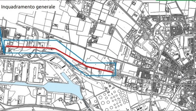 Piste ciclabili di Cavatigozzi e tra via Boschetto e via San Quirico al via
