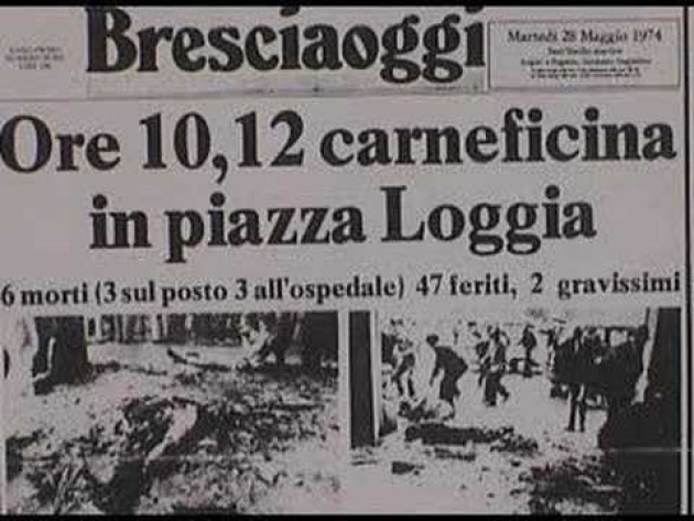 Piazza della Loggia 40° dopo. Incontro al Circolo Signorini.