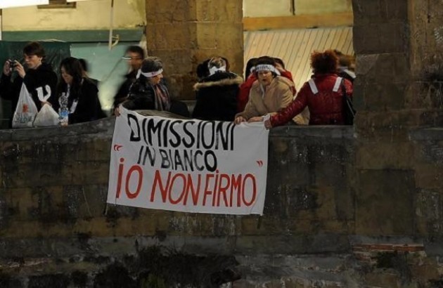 Dimissioni in bianco: Cgil, persa occasione importante