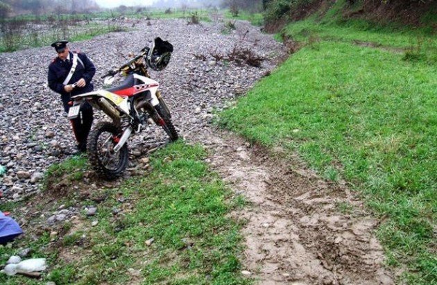 Parco Adda Sud, invasione di moto sul fiume
