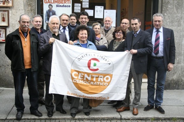 Termenini guida la lista del Centro Democratico a sostegno di Galimberti.