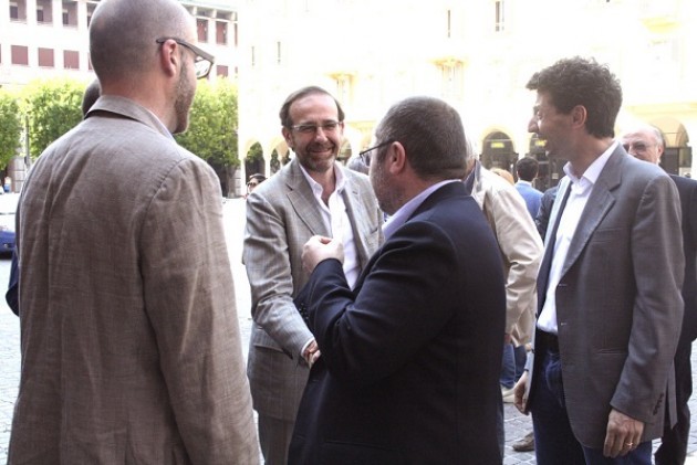 Treni, Galimberti con vice Ministro Nencini , Pizzetti e Carletti (video)