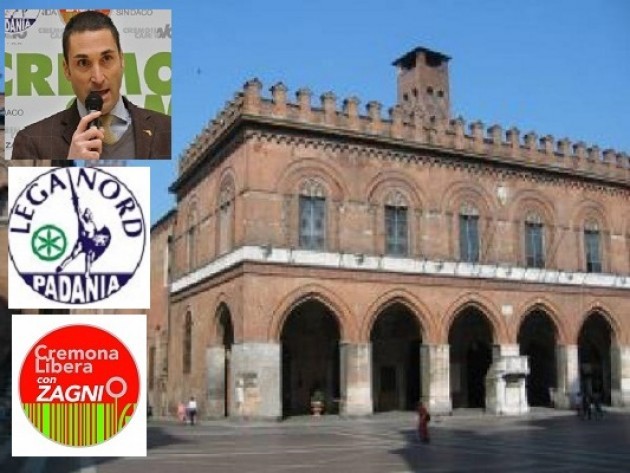Le liste a sostegno del candidato sindaco di Cremona Alesandro Zagni