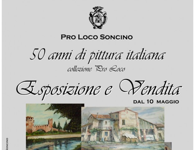 50 anni di pittura italiana alla Pro Loco di Soncino