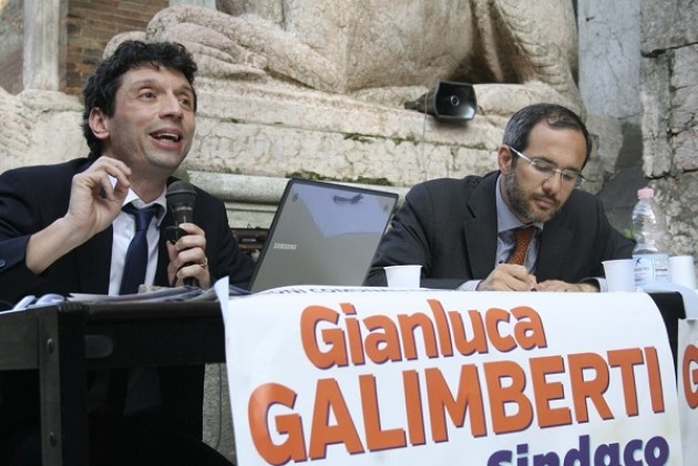 Galimberti incontra Ambrosoli aderendo  alla campagna 'Riparte il futuro'