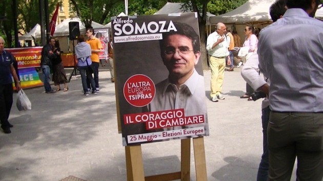 Vendola a Cremona sostiene Galimberti Sindaco(Video)