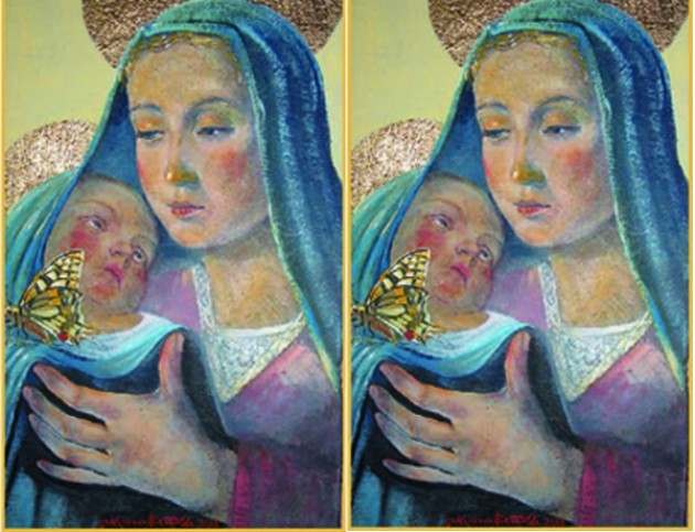 17 maggio benedizione santella dipinta da Graziano Bertoldi