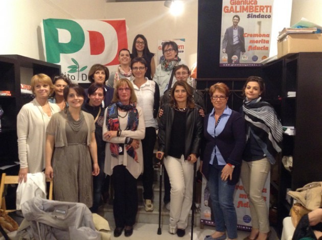  Galimberti incontra le candidate della lista del PD