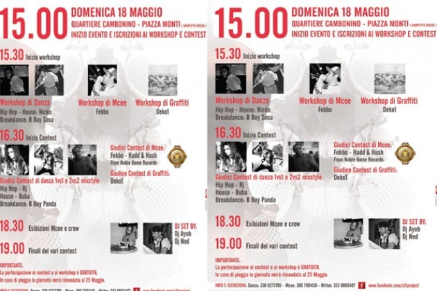 Domenica 18 al Cambonino per conoscere Hip Hop