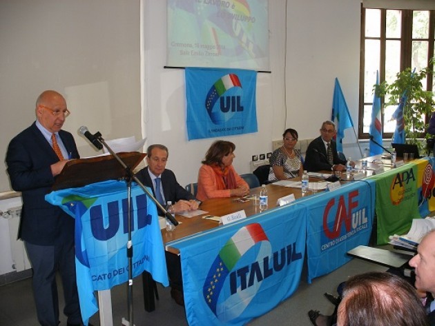 13°Congresso UIL Cremona. Il Lavoro è lo sviluppo. Mino Grossi (video)