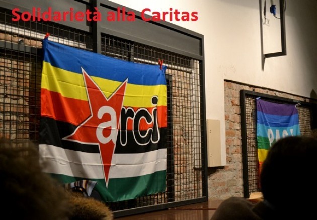 #restiamoumani. Arci partecipa alla manifestazione solidarietà a Caritas