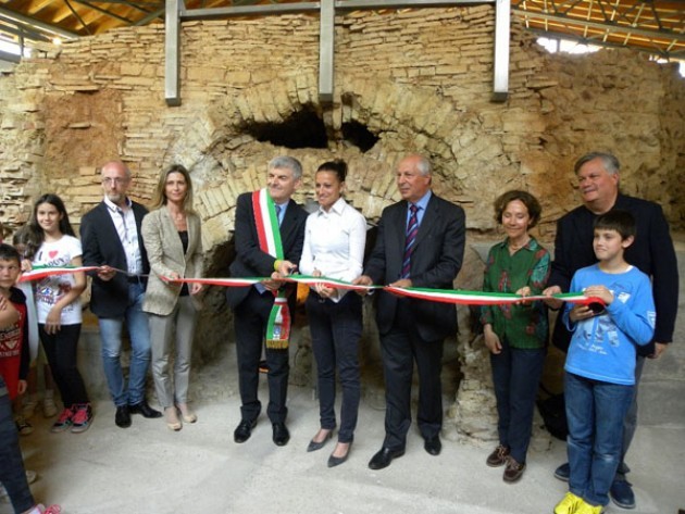 Lonato. Inaugurata ieri la Fornace romana del II secolo a.C