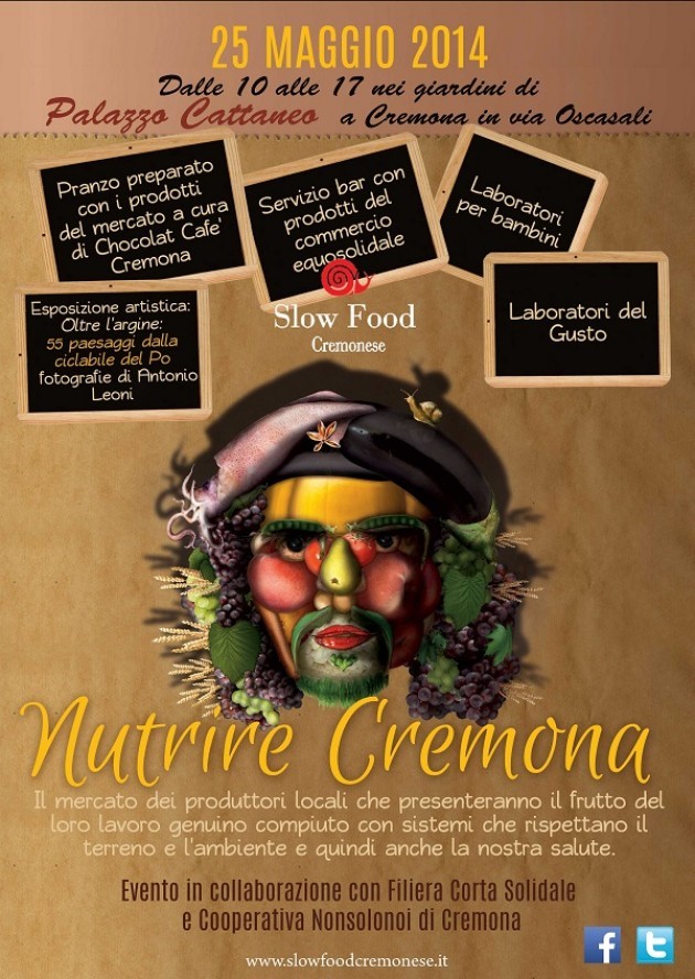 Nutrire Cremona FESTA di SLOW FOOD a Palazzo Cattaneo