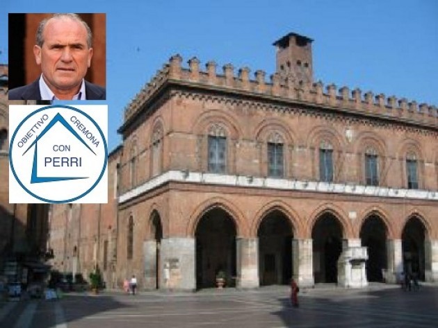 Appello della lista Civica Obiettivo Cremona con Perri per le elezioni.