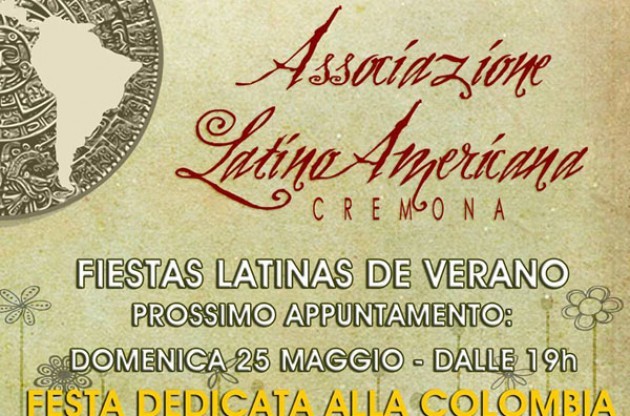 Festa latinoamericana dedicata alla Colombia 25 maggio 2014