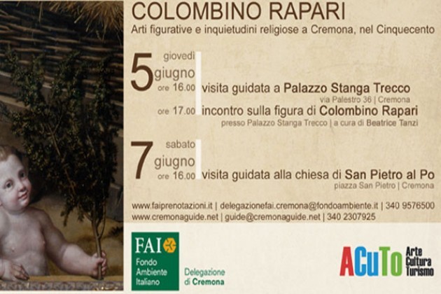 Cremona.  L'abate Colombino Rapari e San Pietro al Po 