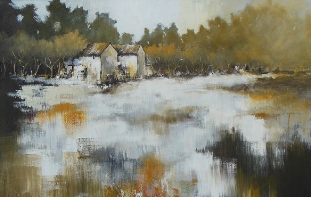 I colori del paesaggio di Ulisse Gualtieri in mostra a Cremonabooks