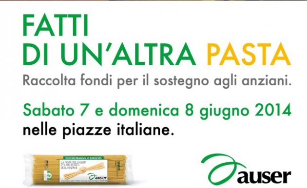 Auser in piazza con spaghetti antimafia a sostegno anziani soli