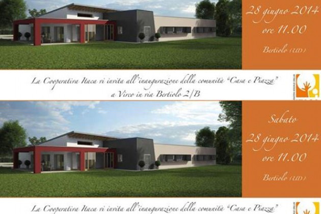 Bertiolo Itaca inaugura Casa e Piazza