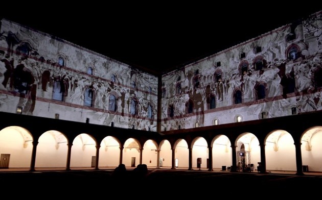 Castello Sforzesco di Milano. Immagini, luci e suoni 