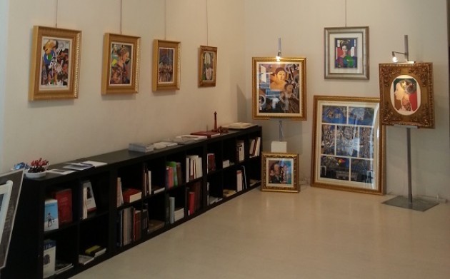Inaugurata a Cremona  la mostra personale di Raffaele Chiodelli.